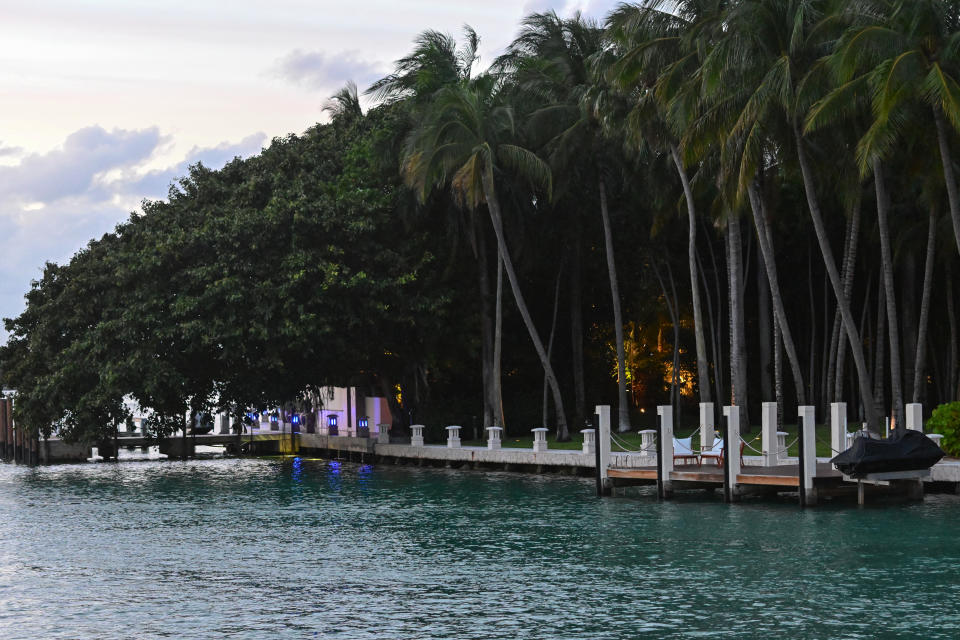 Propiedad perteneciente a Combs en Miami.